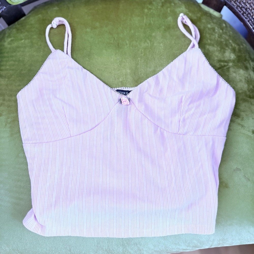 Forever 21 Light Pink Camisole Top